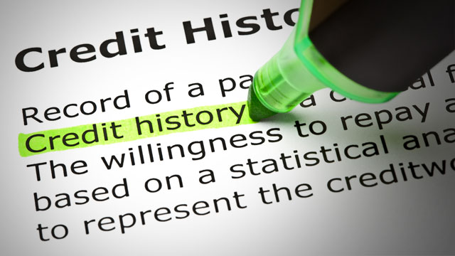 credit history restored